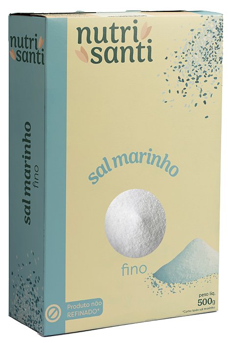 SAL MARINHO FINO - NUTRISANTI - 500G
